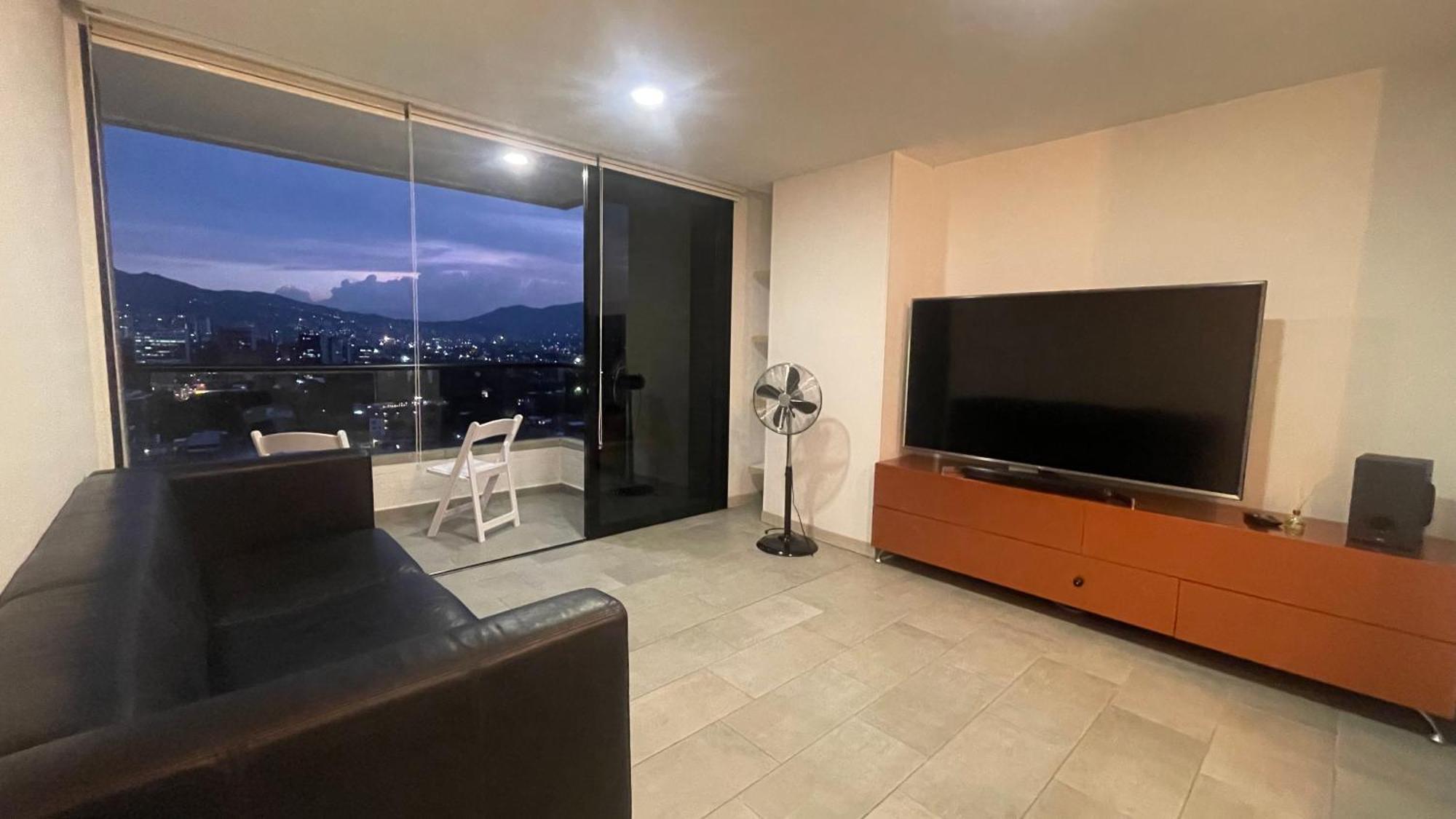 Apartmán Minimalist Design With Amazing View In Poblado Medellín Exteriér fotografie