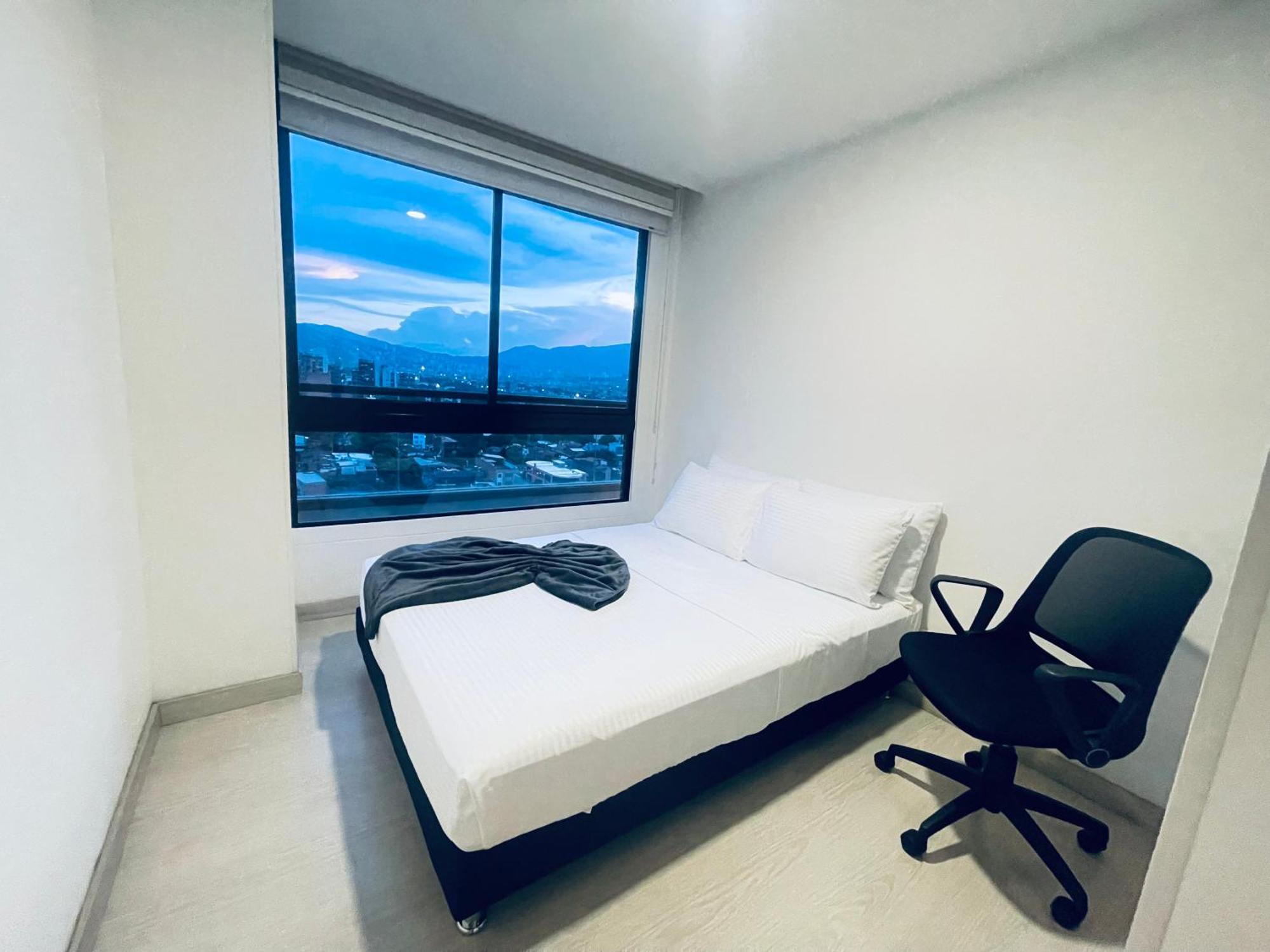 Apartmán Minimalist Design With Amazing View In Poblado Medellín Exteriér fotografie